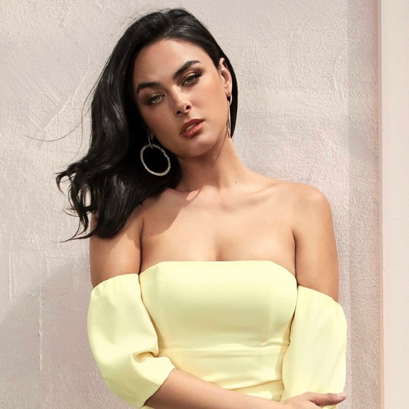 ‼️SOLD‼️Marciano Avery off-shoulder mini dress - Picture 5 of 5